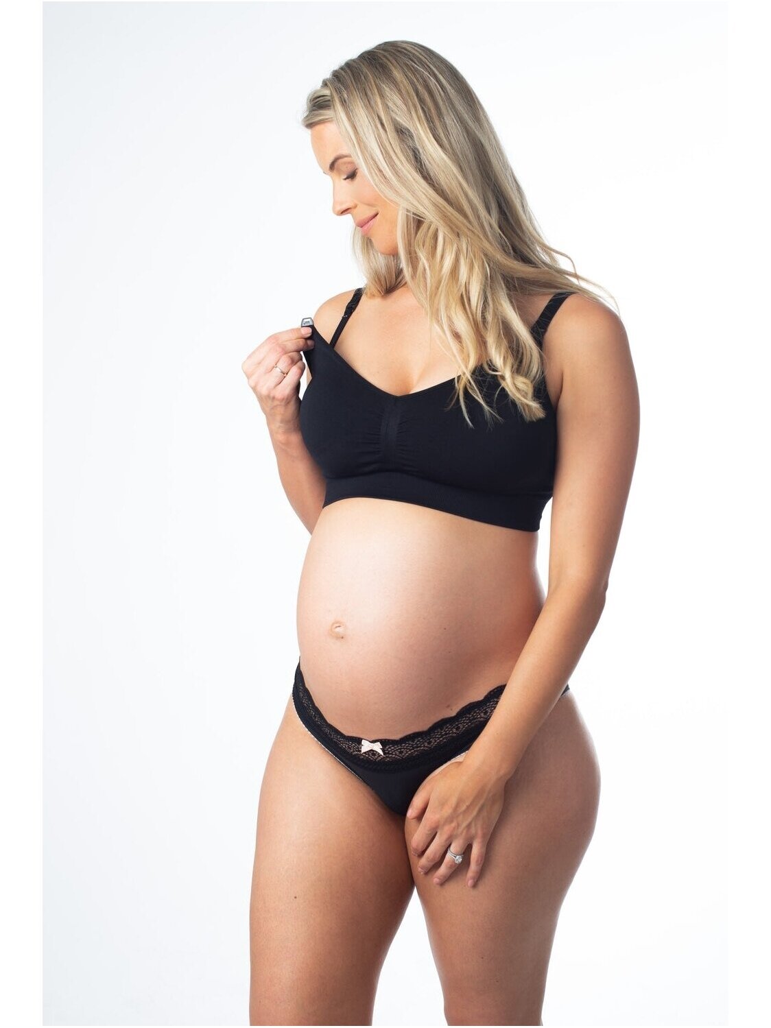 Nursing Bra Full Cup, Hotmilk, Black 2 Nursing Bra Full Cup, Hotmilk, Black 2