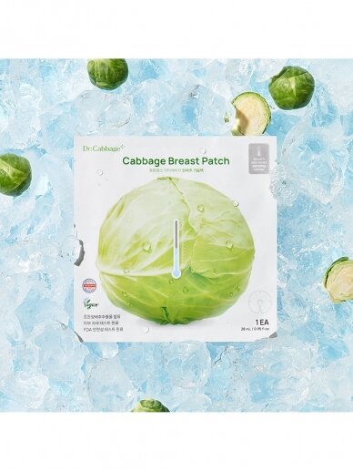 Cabbage mask for chest 28ml., 1 pc. Tntn mom's