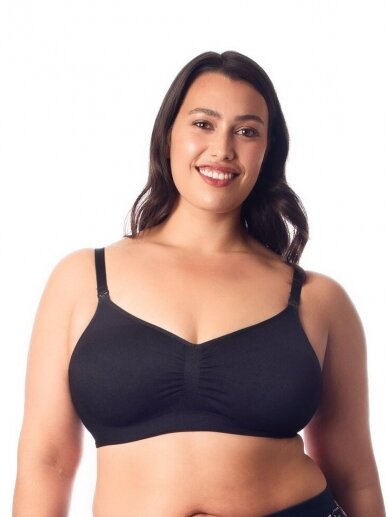 Nursing Bra Full Cup, Hotmilk, Black Nursing Bra Full Cup, Hotmilk, Black