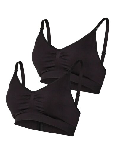 MLILJA Nursing Sports Bra, Mama.licious (Black/Burgundy) MLILJA Nursing Sports Bra, Mama.licious (Black/Burgundy)
