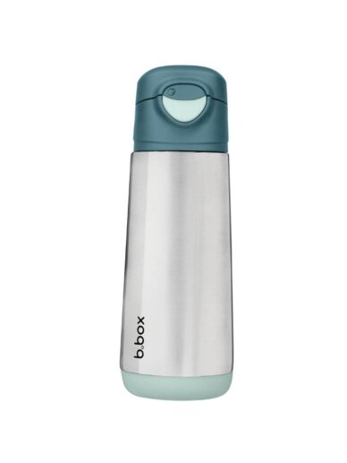 Sport Insulated Bottle with Spout 500 ml, b.box, Emerald Forest Sport Insulated Bottle with Spout 500 ml, b.box, Emerald Forest