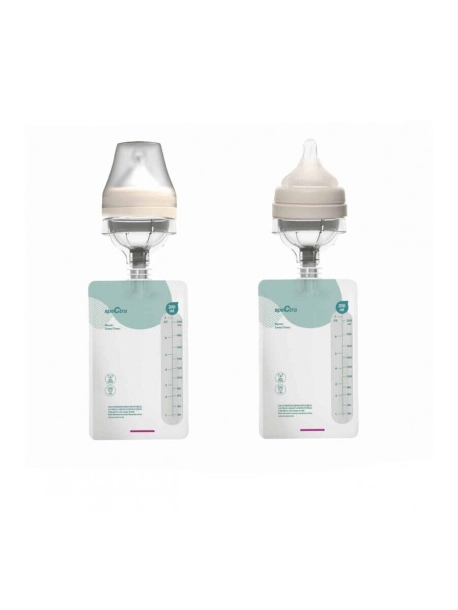 Maisiņi mātes piena uzglabāšanai Spectra, 200 ml, bez savienotāja, 30 gab. 2 Maisiņi mātes piena uzglabāšanai Spectra, 200 ml, bez savienotāja, 30 gab. 2