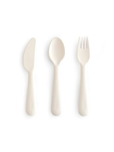 Cutlery set, Mushie (Ivory)