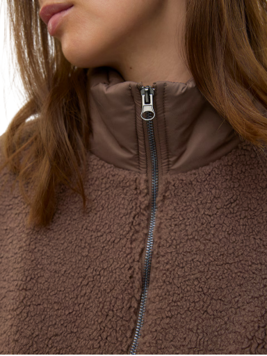 Jaka grūtniecēm Between-Season Jacket, MLSAGA (coffee quartz), Mama;licious