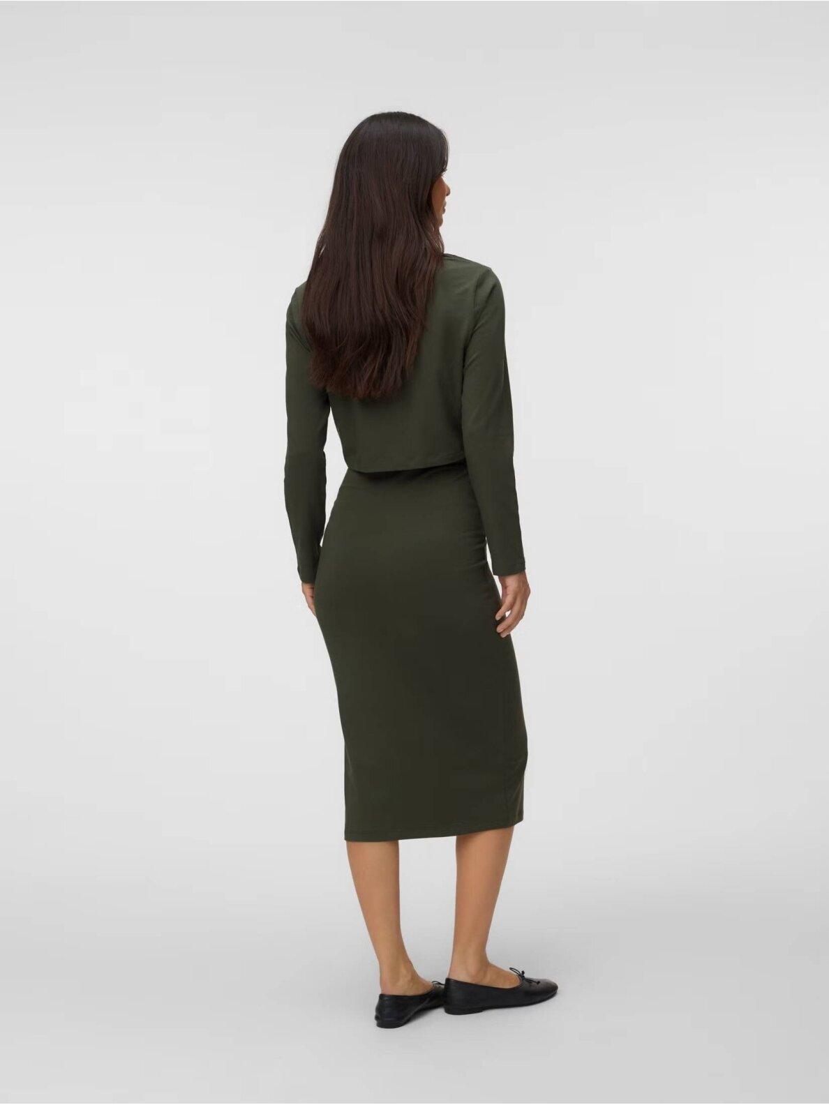 2-piece maternity set MLKERRIE, Mamalicious (Green) 2