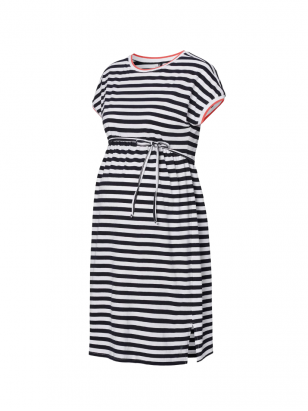 Striped dress, Esprit (white / blue)