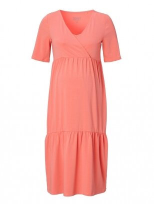 Maternity and nursing dress, Esprit (pink)