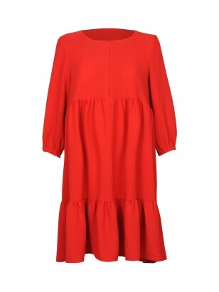 Dress for pregnant, Branco (red)