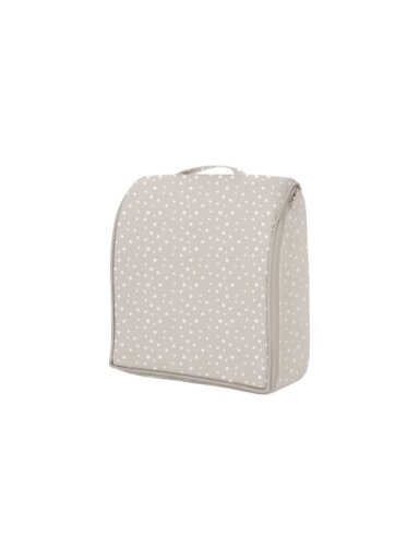 Pārnēsājama bērnu gultiņa KikkaBoo 2in1, Dots Beige