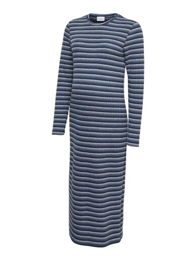 Grūtnieču kleita MLIMAN, Mama.licious (Light blue/striped)
