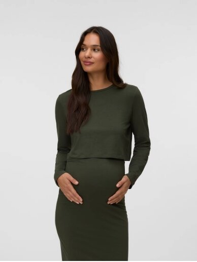 2-piece maternity set MLKERRIE, Mamalicious (Green) 1