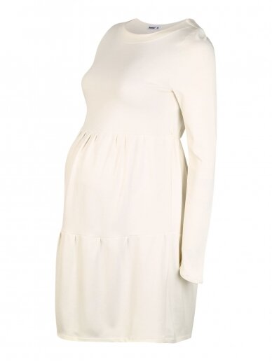 Maternity Dress Darlene, Bebefield (white)