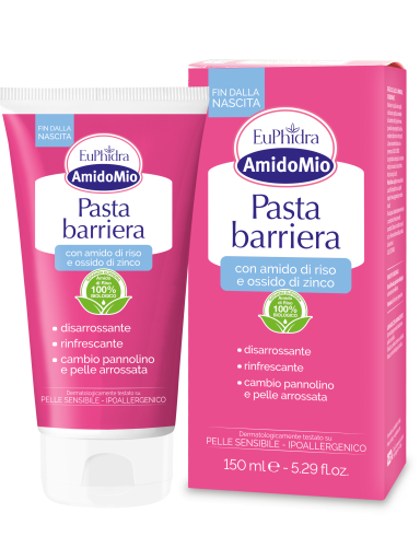 “AmidoMio” pasta apsārtuma mazināšanai un ādas aizsardzībai, 150 ml