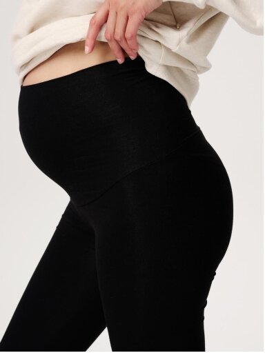 Grūtnieču legingi, Paris bi-stretch, Black, Noppies