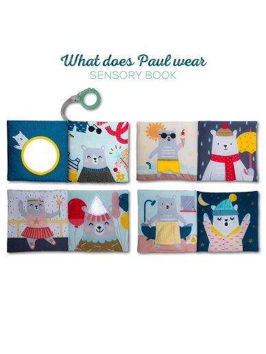 Taf Toys baby book What does Paul wear 2 Taf Toys baby book What does Paul wear 2