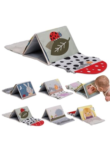 Taf Toys baby book Tummy time Sensory book