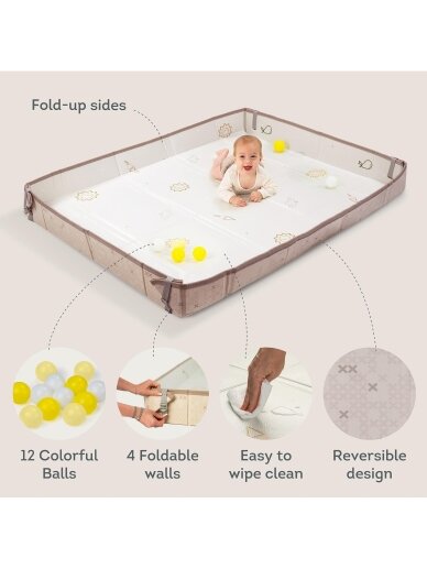 Taf Toys rotaļu paklājiņš Fold and Fun 3