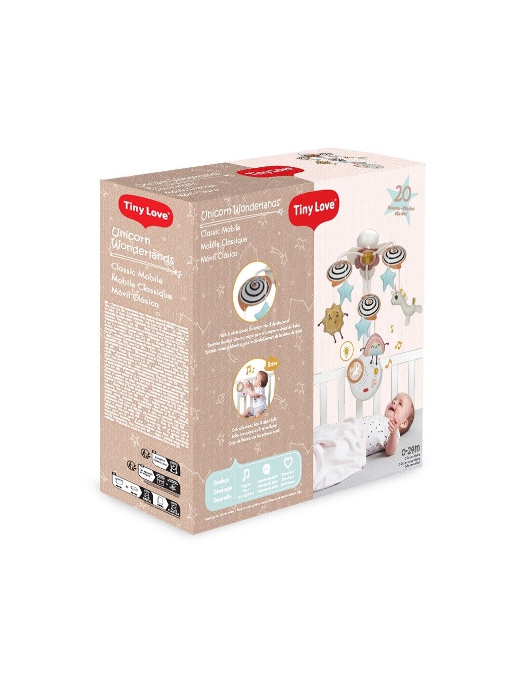 Gultiņas karuselis Tiny Love Soothe'n Groove, Tiny Princess Tales 2 Gultiņas karuselis Tiny Love Soothe'n Groove, Tiny Princess Tales 2
