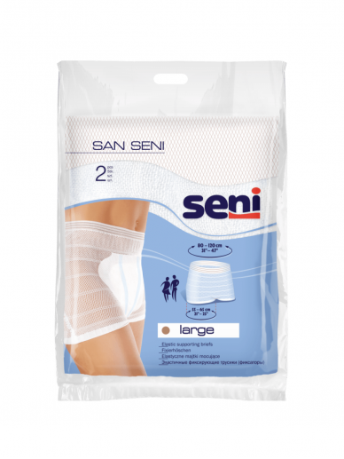 Mesh elastic panties - shorts Seni, 2pcs.