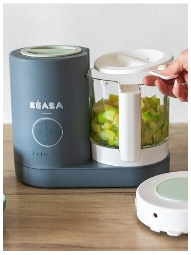 Blenderis - tvaicētājs Beaba Babycook Neo, 912773, Grey/White
