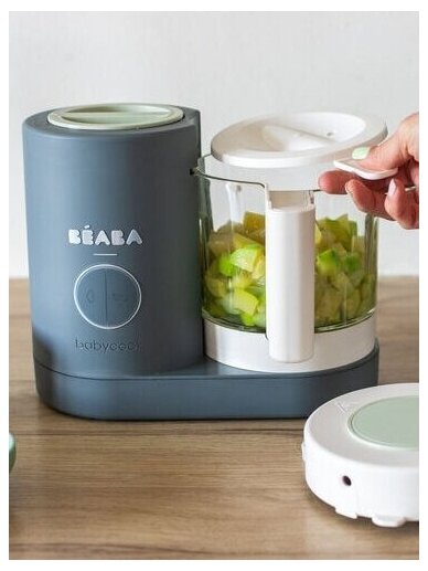 Blenderis - tvaicētājs Beaba Babycook Neo, 912773, Grey/White