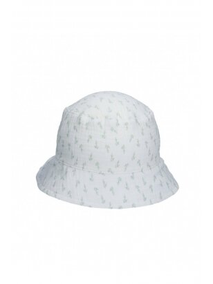TuTu organic cotton hat-panama (white/green)