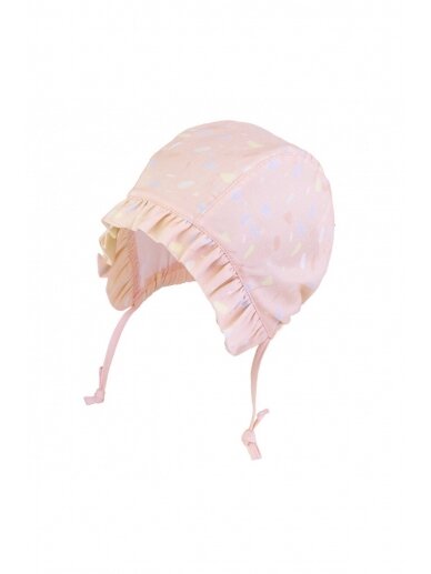 TuTu hat with laces for baby, UV+30 (light pink/mix)
