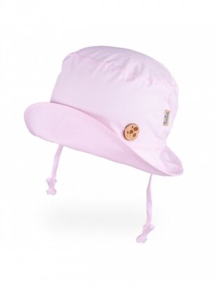 TuTu hat-panama with laces (Pink)