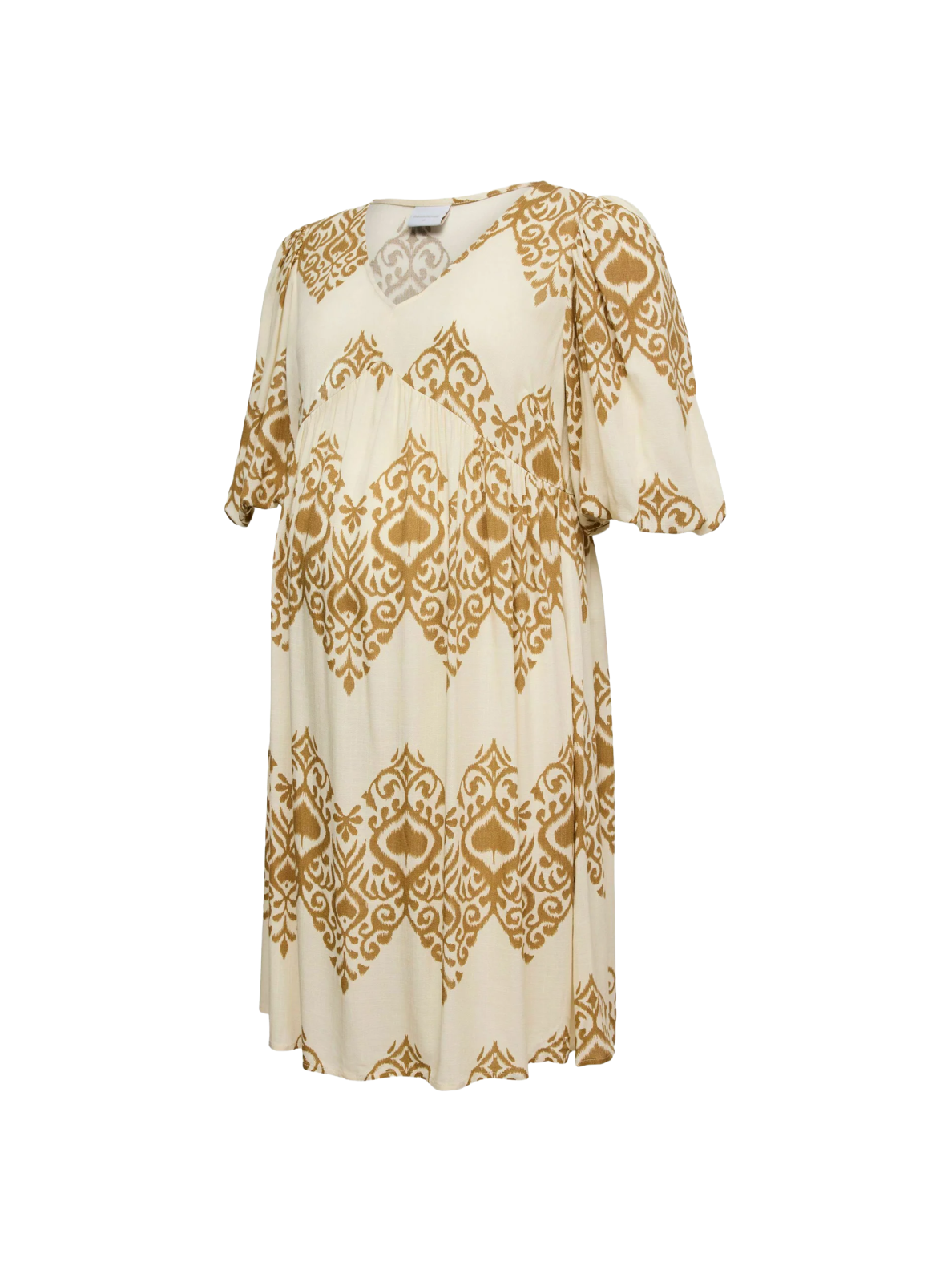 Viscose maternity dress MLZENISA Mama;licious (Birch/brown sugar) Viscose maternity dress MLZENISA Mama;licious (Birch/brown sugar)
