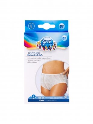 Disposable panties after childbirth 5 pcs. Canpol (L size)