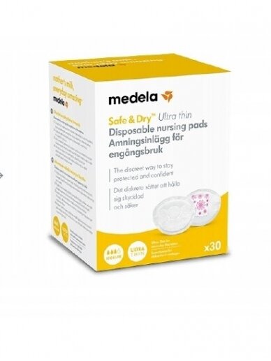 Disposable bra pads Medela ultra thin (30pcs.) 3