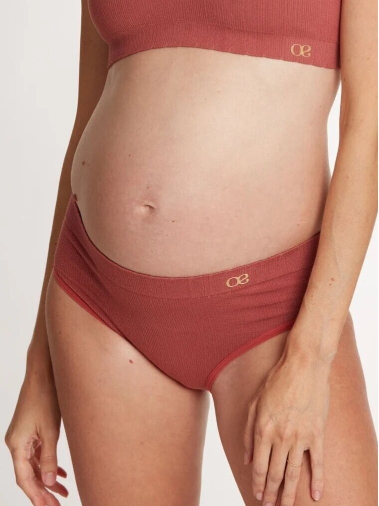 Viscose panties Zoé, Cache Coeur (Terracotta)