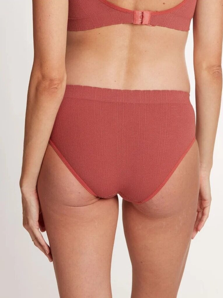 Viscose panties Zoé, Cache Coeur (Terracotta) 2 Viscose panties Zoé, Cache Coeur (Terracotta) 2