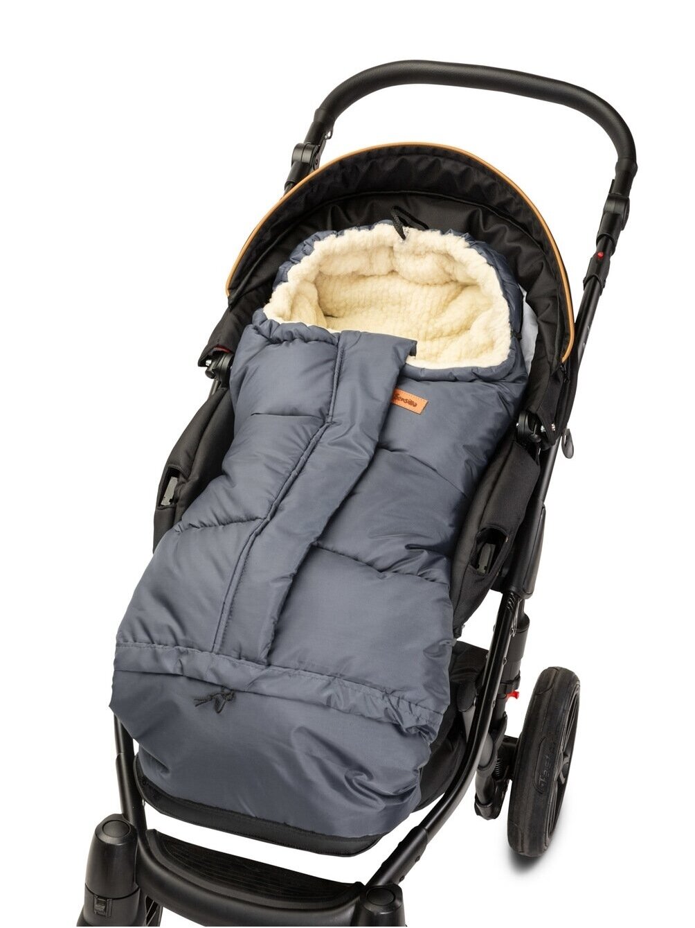 Aploksne-guļammaiss Sensillo Sillo-8477 Combi, 100-80x45 cm, pelēks 4