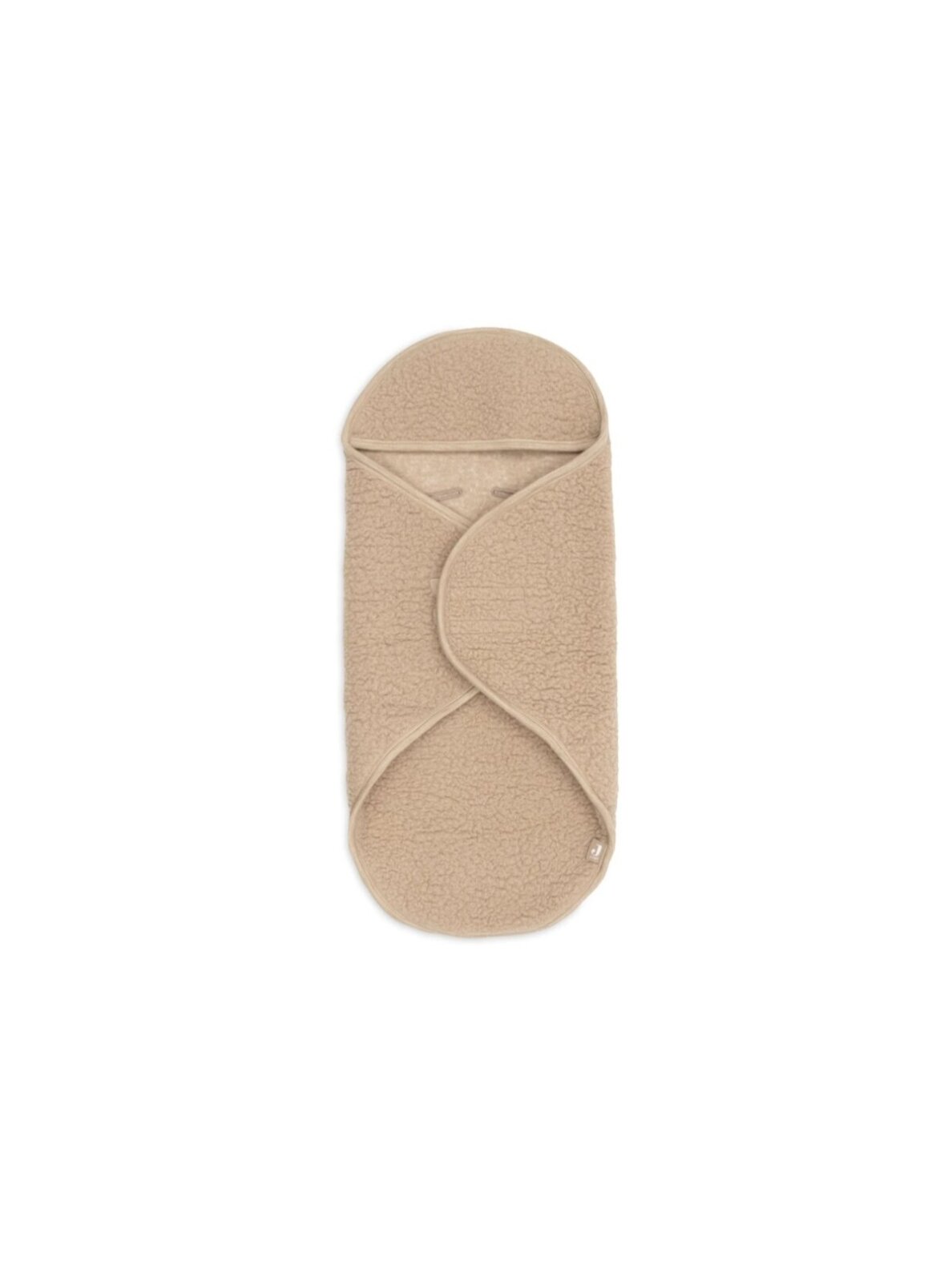 Wrap Blanket Sherpa, Merino Wool, 80x80 cm, Jollein, Natural 2 Wrap Blanket Sherpa, Merino Wool, 80x80 cm, Jollein, Natural 2