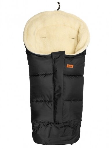 Envelope-sleeping bag Combi, 100-80x45cm, Black, Sensillo