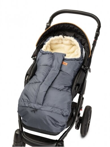 Aploksne-guļammaiss Sensillo Sillo-8477 Combi, 100-80x45 cm, pelēks 4 Aploksne-guļammaiss Sensillo Sillo-8477 Combi, 100-80x45 cm, pelēks 4