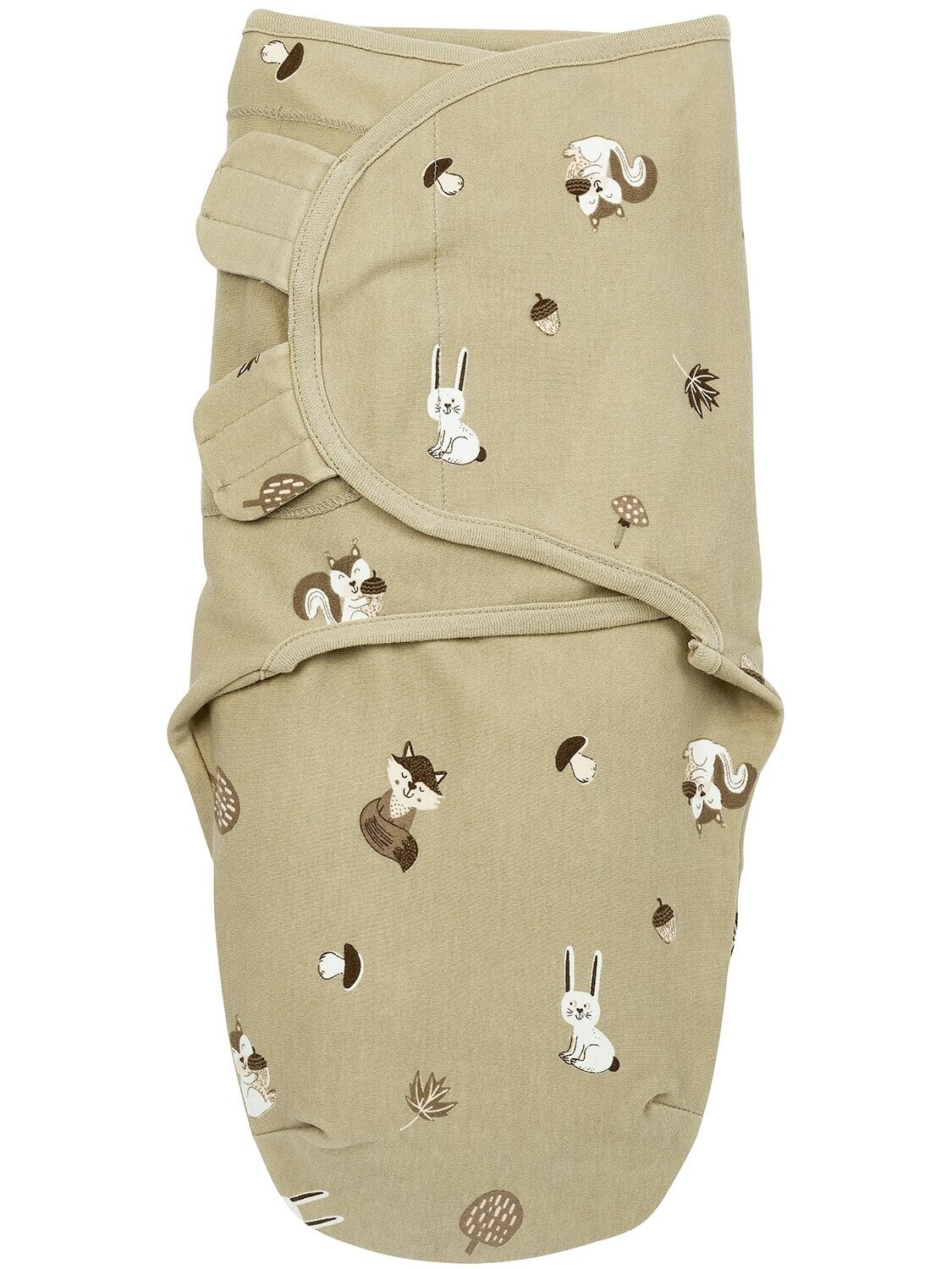 Baby Swaddle, 0-3 months by Meyco Baby(forest animal sand, TOG 1,0