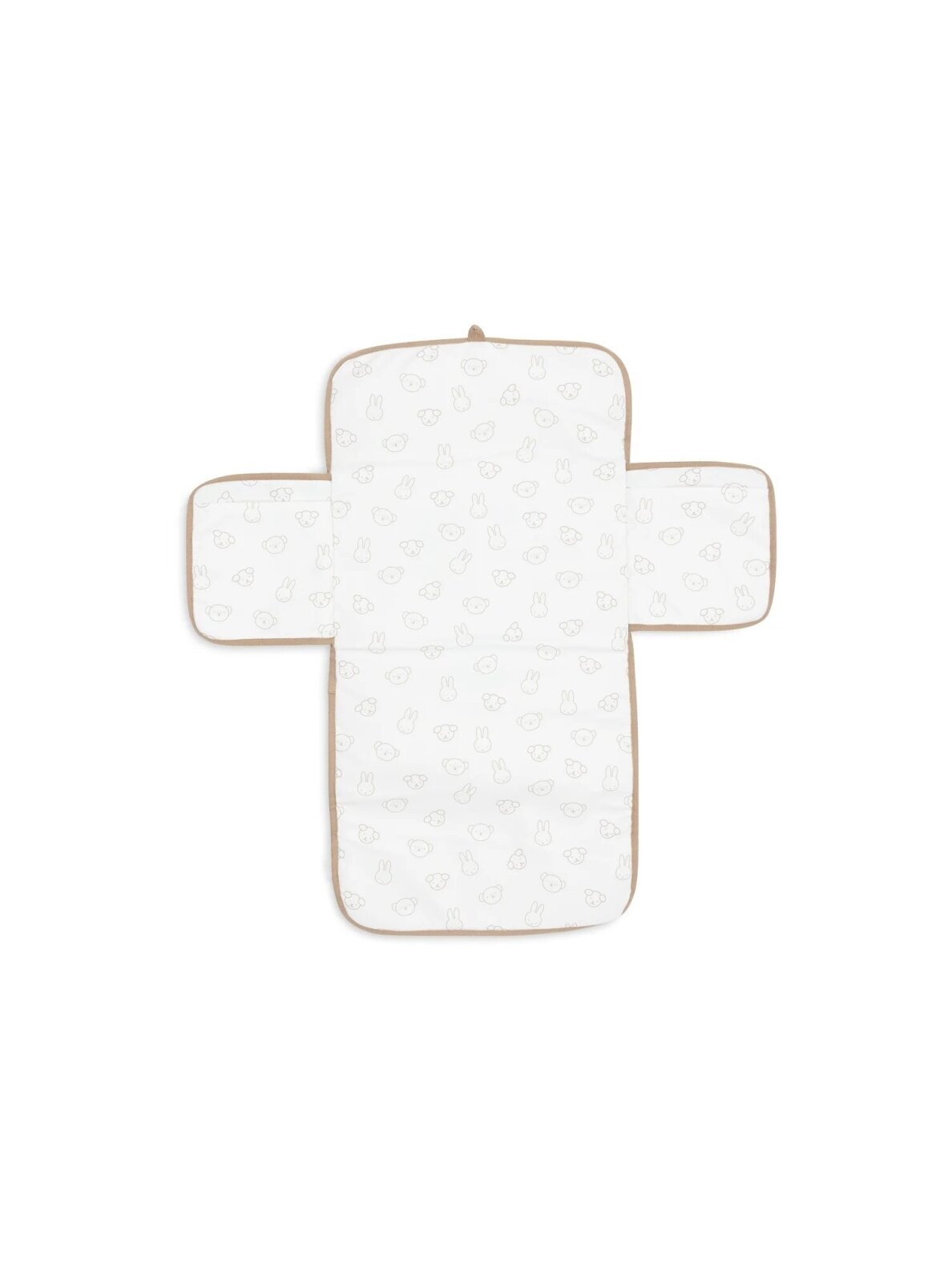 Pārtinamais paklājiņš 71x70cm Jollein (Teddy Biscuit) 2 Pārtinamais paklājiņš 71x70cm Jollein (Teddy Biscuit) 2