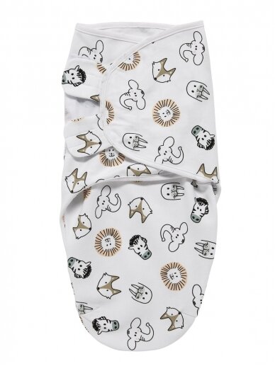 Baby Swaddle, 4-6 months by Meyco Baby Anumal