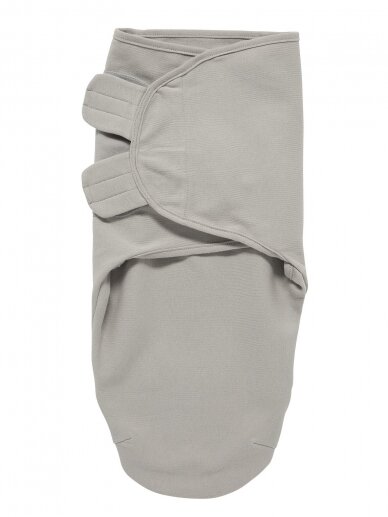 Baby Swaddle, 0-3 months by Meyco Baby (Grey)