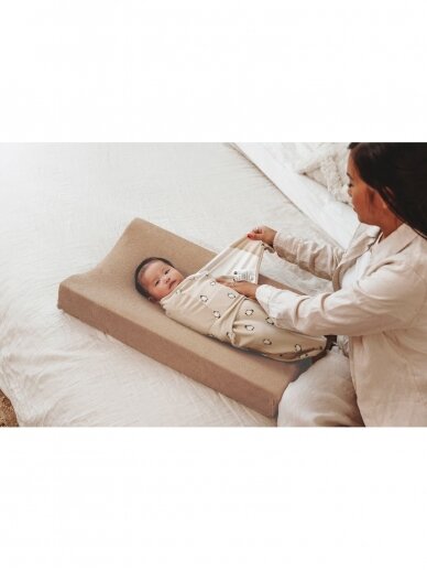 Baby Swaddle, 0-3 months by Meyco Baby, TOG 1,0 Penguin/soft sand 3 Baby Swaddle, 0-3 months by Meyco Baby, TOG 1,0 Penguin/soft sand 3