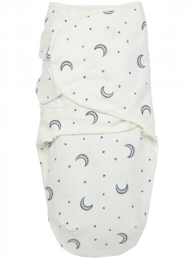 Baby Swaddle, 4-6 months by Meyco Baby, Moon indigo, TOG 1,0