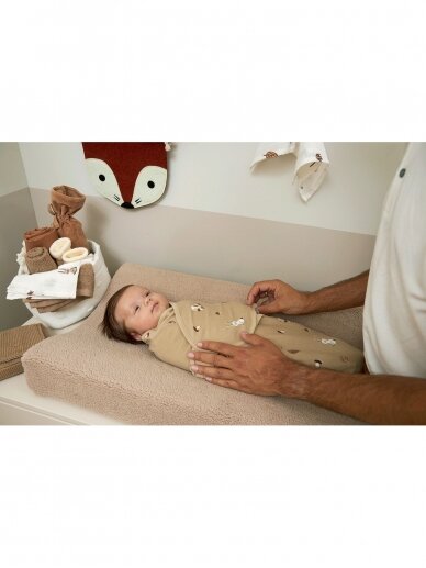 Baby Swaddle, 0-3 months by Meyco Baby(forest animal sand, TOG 1,0 1