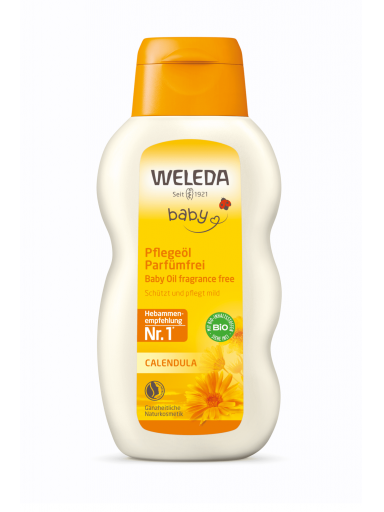 Weleda Kliņģerīšu eļļa zīdaiņiem, 200 ml