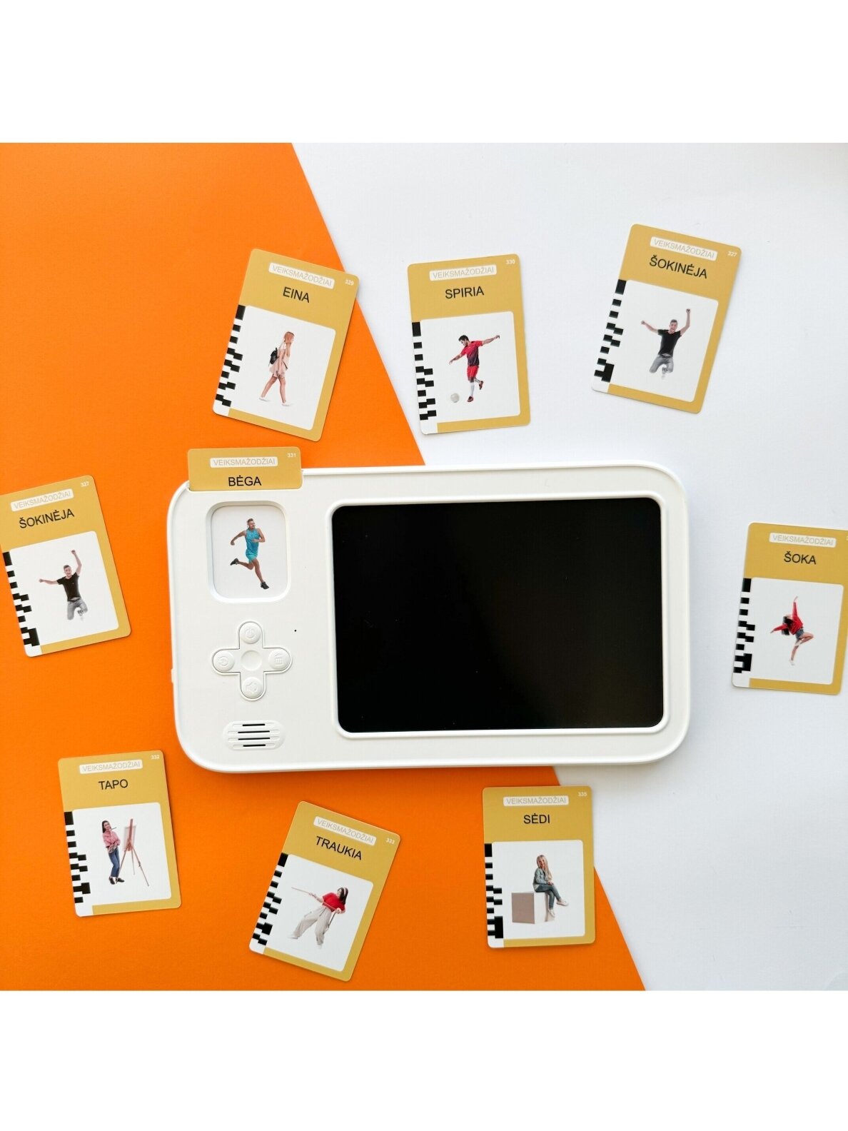 Yes For Skills Lithuanian-voiced cards "Talking Cards" with a drawing tablet 5