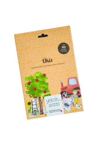 Yes For Skills educational magnets for children "Farm"