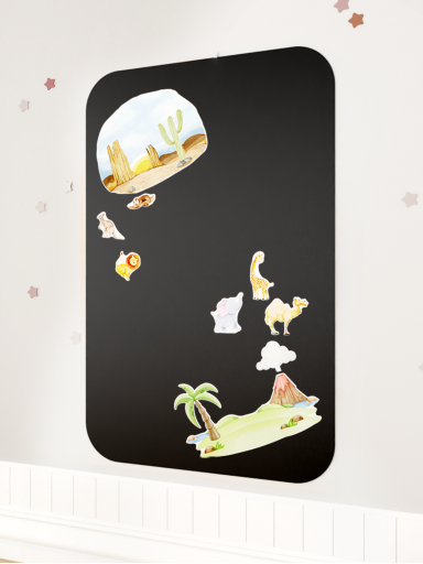 YES FOR SKILLS magnetic board "Saira" for wall mounting, 50x80cm