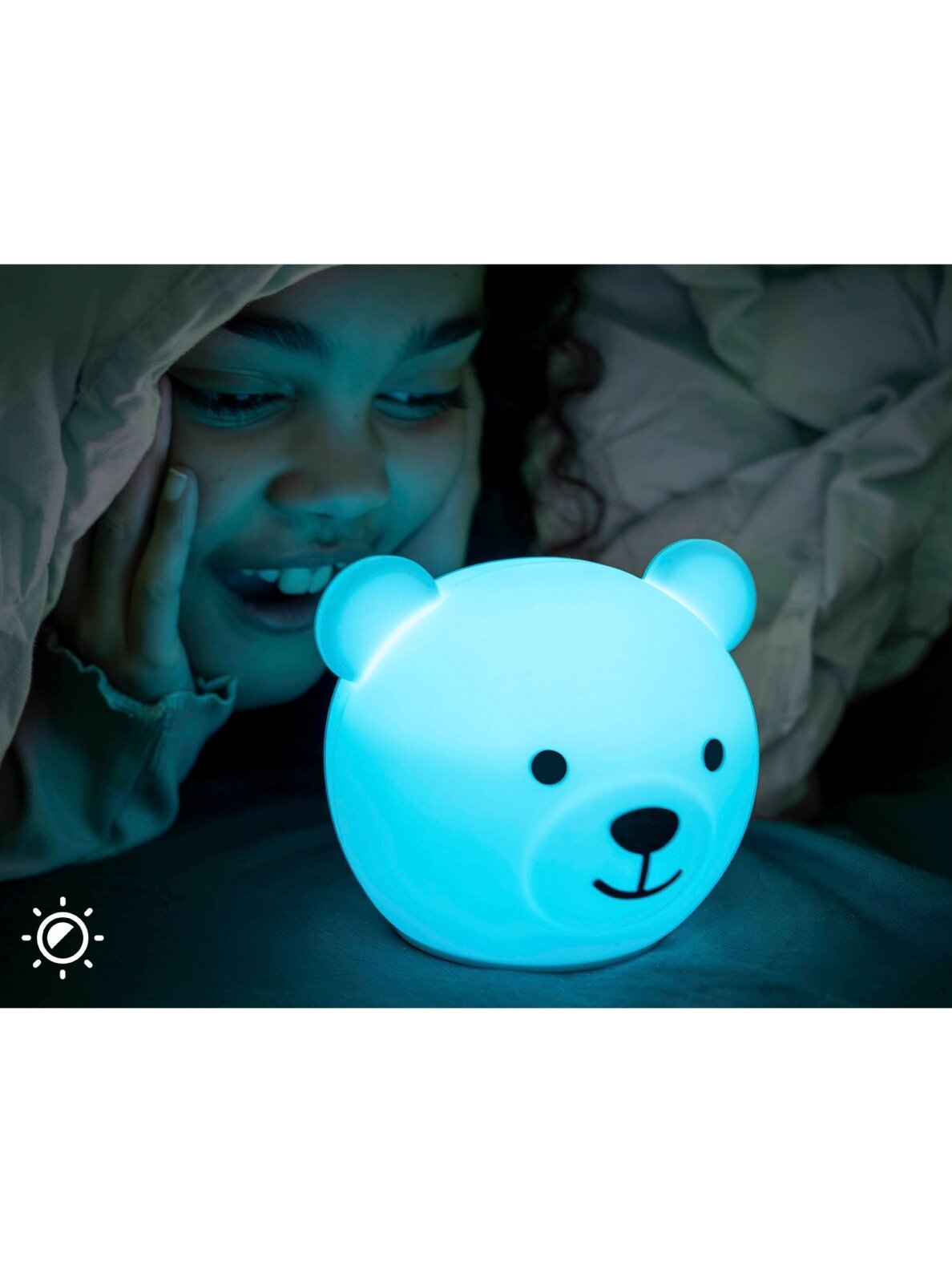 ZAZU multi-colored night light Bor Teddy bear 3