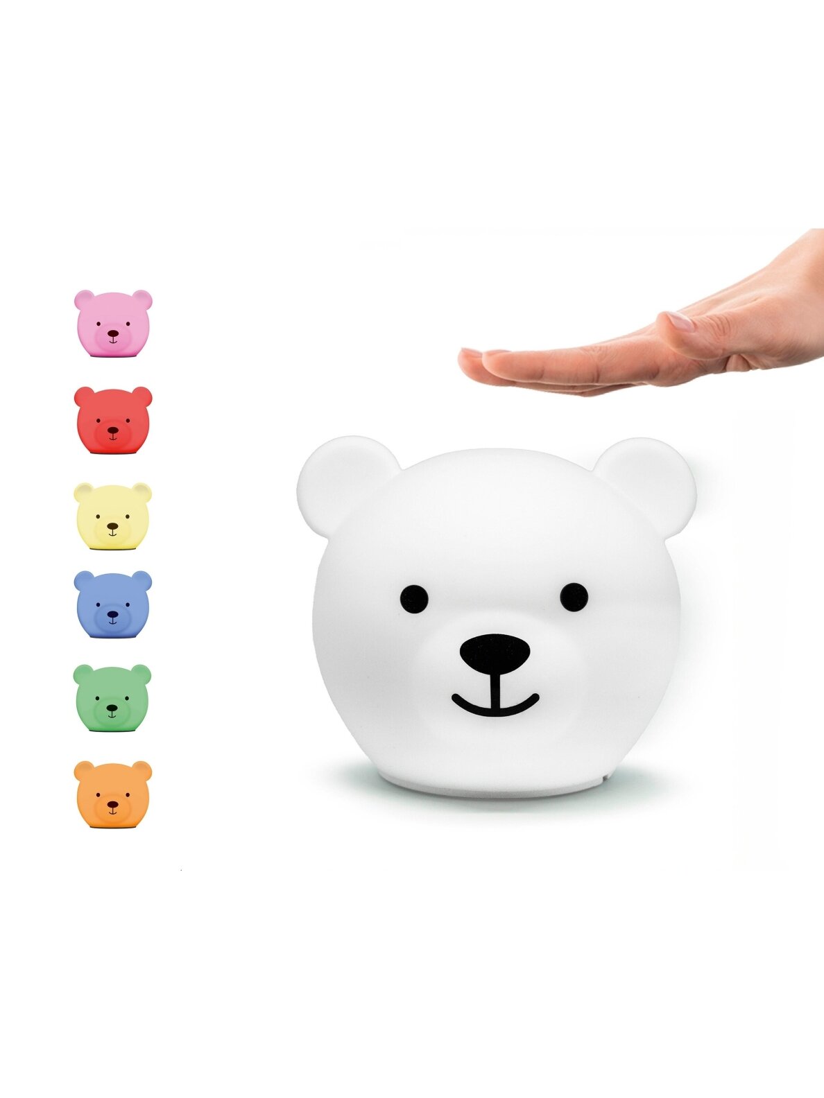 ZAZU multi-colored night light Bor Teddy bear 1
